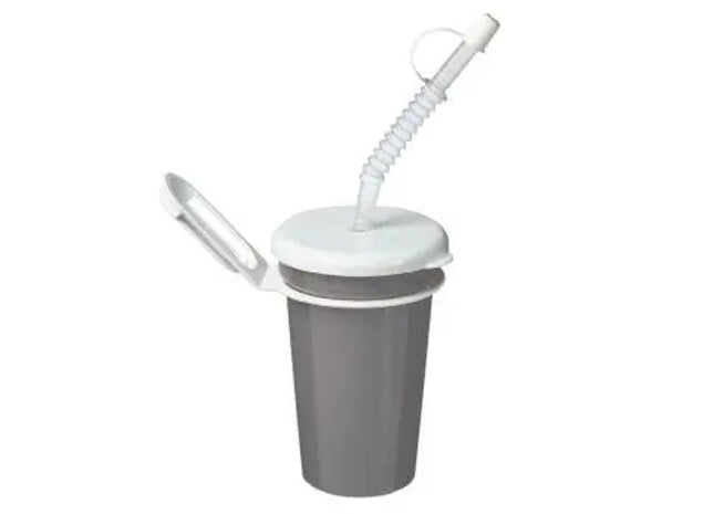 Standard-Silberner Take Away Becher 400ml – Perfekt für Unterwegs TK Gruppe® Grosshandel 