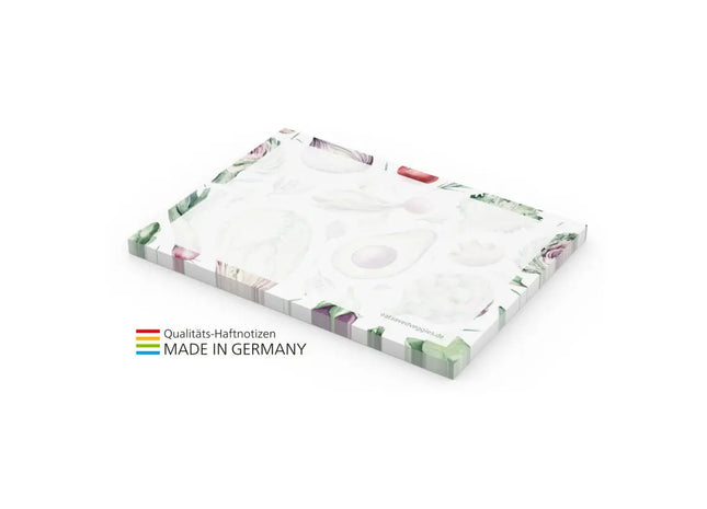 Standard Sticky Note Eco 100 x 72 inkl. Vollfarbdruck: Umweltbewusstes Notieren mit lebendigen Farben TK Gruppe® Grosshandel 