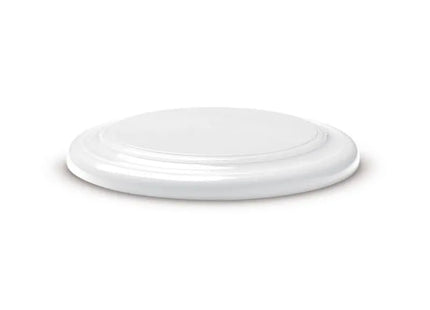 Standard Wurfscheibe aus Kunststoff, 23 cm Durchmesser in Weiß - Für Outdoor-Spaß TK Gruppe® Grosshandel 