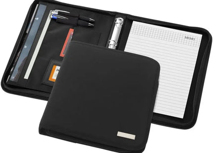 Stanford Luxus A4 Zip-Portfolio - Elegantes Schwarz TK Gruppe® Grosshandel 