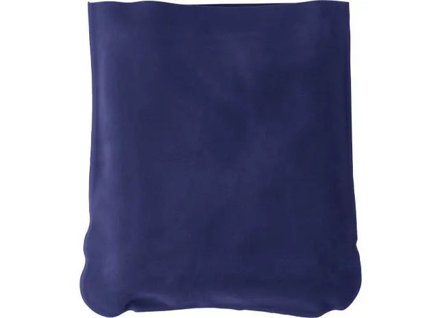 Stanley Aufblasbares Nackenkissen mit PVC-Hülle in Blau - Reisezubehör TK Gruppe® Grosshandel 
