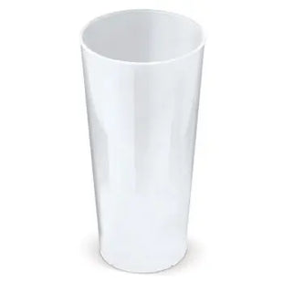 Stapelbarer Trinkbecher aus Bio PE 500 ml - Transparent, Umweltfreundlicher Becher aus Kunststoff TK Gruppe® Grosshandel 