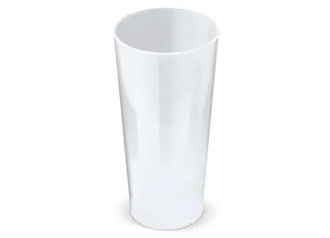 Stapelbarer Trinkbecher aus Bio PE 500 ml - Transparent, Umweltfreundlicher Becher aus Kunststoff TK Gruppe® Grosshandel 
