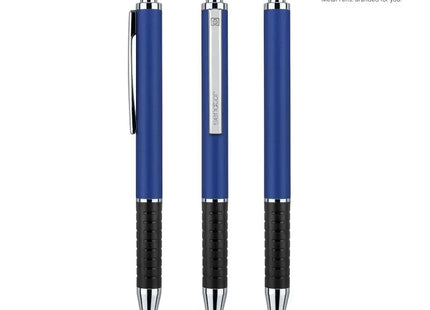 Star Tec Alu Druckkugelschreiber in Blau - Robust & Stilvoll TK Gruppe® Grosshandel 