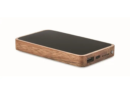 Starke Powerbank mit Ladestation ACAPOW – Tragbares Ladegerät in Schwarz für unterwegs TK Gruppe® Grosshandel 