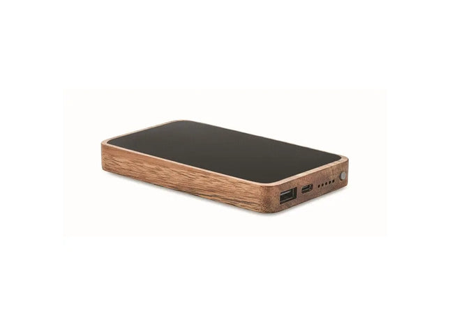 Starke Powerbank mit Ladestation ACAPOW – Tragbares Ladegerät in Schwarz für unterwegs TK Gruppe® Grosshandel 