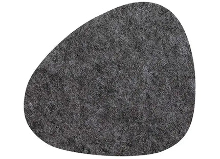Stein-Design Filzuntersetzer, Set von 2, ca. 11cm x 13cm, Tischschutz TK Gruppe® Grosshandel 