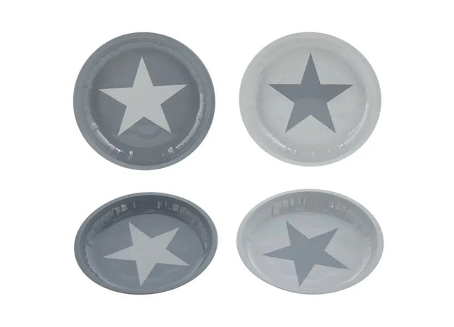 Stern Dekorative Gebäckteller, 26 cm Durchmesser, 2er Set – Elegantes Servieren TK Gruppe® Grosshandel 