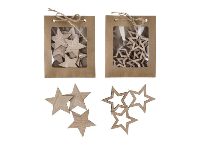 Stern-Streudeko, 8er-Pack, Durchmesser 4,5cm - Festliche Tischdekoration TK Gruppe® Grosshandel 