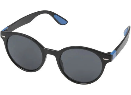 Steven Runde, Trendige Sonnenbrille in Processblau, Stilvolle UV-Schutzbrille TK Gruppe® Grosshandel 