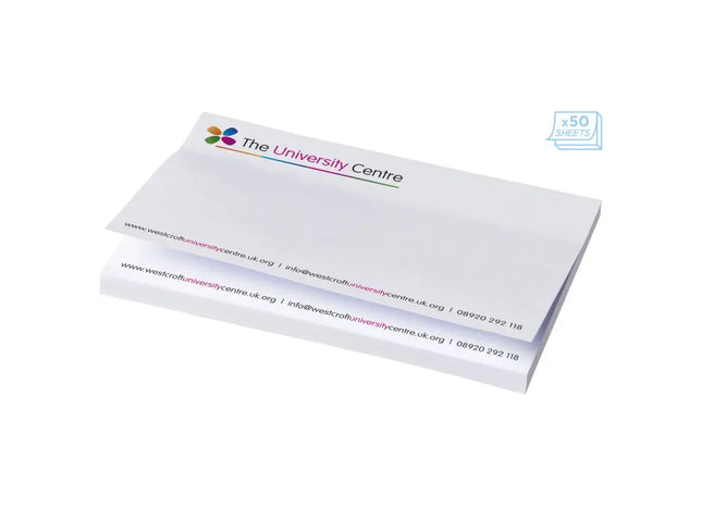 Sticky-Mate Große Haftnotizen 150x100 mm, Weiß, 50 Blatt TK Gruppe® Grosshandel 