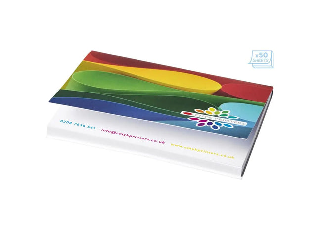 Sticky-Mate Haftnotizen A7 100 x 75 mm – Weiß, 50 Blätter – Selbstklebende Notizzettel TK Gruppe® Grosshandel 