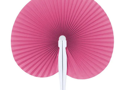 Stilo Fächer in Rosa-Weiß – Stilvoll & Praktisch für Heiße Tage TK Gruppe® Grosshandel 