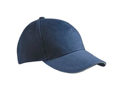 Stilvolle 5-Panel Sandwich Cap mit kontrastreichem Design TK Gruppe® Grosshandel 