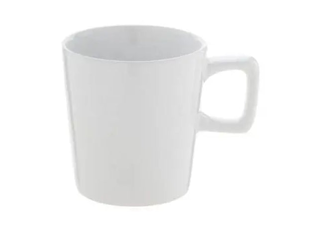 Stilvolle Angulus Tasse 280 ml - Weiß Eleganter und praktischer Trinkgenuss für jeden Tag TK Gruppe® Grosshandel 
