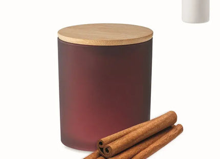 Stilvolle Kerze im Glas 120 g KEOPS SMALL - Edles Bordeaux für gemütliche Momente TK Gruppe® Grosshandel 