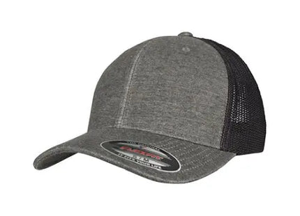 Stilvolle Retro Trucker Melange Cap, lässig und vielseitig TK Gruppe® Grosshandel 