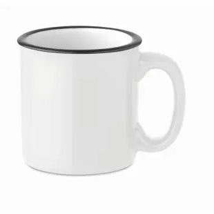 Stilvoller 240ml Keramikbecher TWEENIES SUBLIM - schwarz Perfekt für Kaffee, Tee & mehr TK Gruppe® Grosshandel 