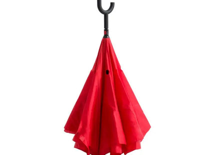 Stilvoller Hamfrey Regenschirm - Rot, Windfest & Langlebig TK Gruppe® Grosshandel 