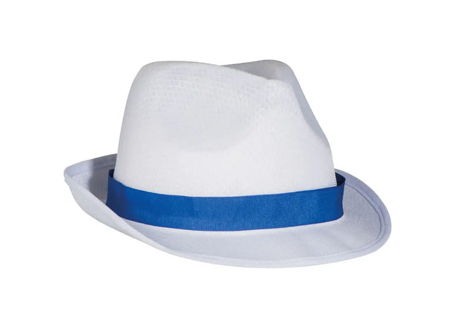 Stilvoller Modehut Memphis - Eleganter blauer Hut für Damen und Herren - Trendiges Accessoire TK Gruppe® Grosshandel 