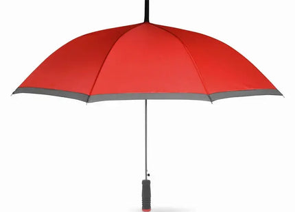 Stilvoller Regenschirm CARDIFF in Rot - Robust, Windfest & Eleganter Wetterschutz TK Gruppe® Grosshandel 