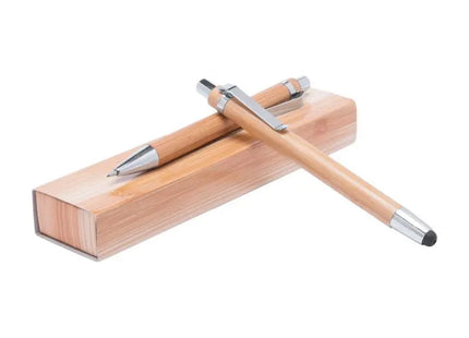 Stilvolles Heleon Schreibset – Hochwertiges Natur-Set für elegantes Schreiben TK Gruppe® Grosshandel 