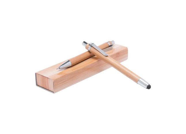 Stilvolles Heleon Schreibset – Hochwertiges Natur-Set für elegantes Schreiben TK Gruppe® Grosshandel 