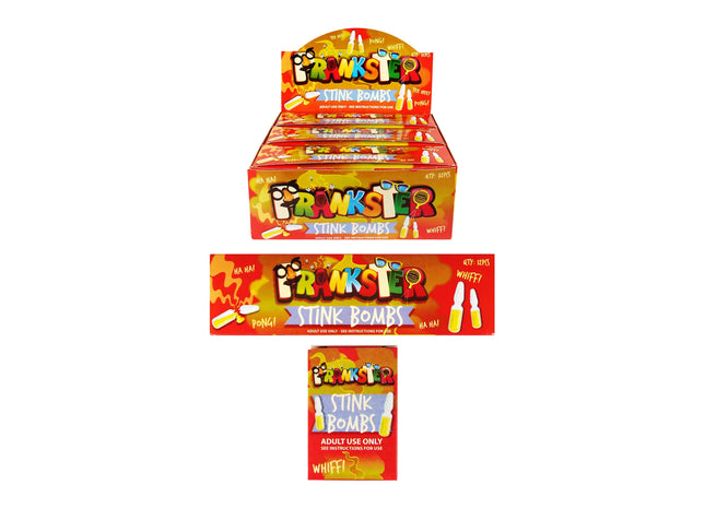 Stinkbomben-Set Für Streiche – Extrem Geruchsintensiv, Lustige Scherzartikelen, Partygags TK Gruppe® Grosshandel 