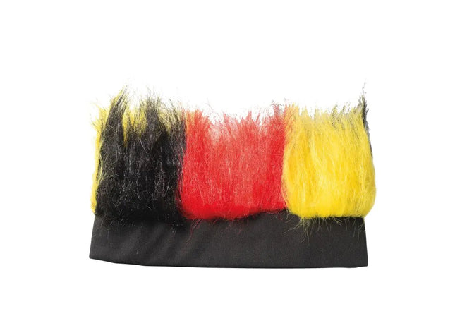 Stirnband Hairy in Deutschland-Farben – Auffälliger Fan-Schmuck TK Gruppe® Grosshandel 
