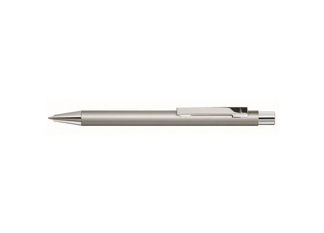 Straight Si Druckkugelschreiber in Edlem Silber TK Gruppe® Grosshandel 