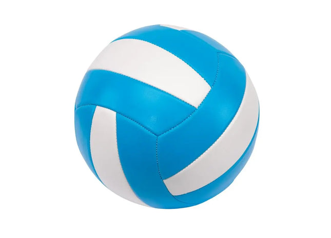 Strand-Volleyball PLAY TIME in Hellblau und Weiß TK Gruppe® Grosshandel 