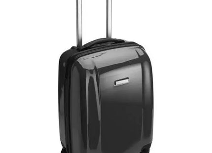 Strapazierfähiger ABS-Kunststoff-Trolley Verona in Schwarz - Stilvoll & Praktisch TK Gruppe® Grosshandel 