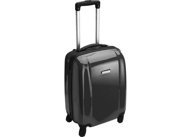 Strapazierfähiger ABS-Kunststoff-Trolley Verona in Schwarz - Stilvoll & Praktisch TK Gruppe® Grosshandel 