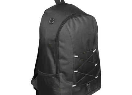 Strapazierfähiger Polyester Rucksack in Schwarz – Praktisch für den Alltag TK Gruppe® Grosshandel 