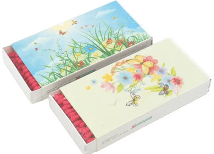 Streichhölzer aus den 50ern, Frühlingsmotive - Sammlerstücke mit Lizenzdesigns TK Gruppe® Grosshandel 