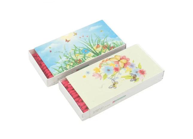 Streichhölzer aus den 50ern, Frühlingsmotive - Sammlerstücke mit Lizenzdesigns TK Gruppe® Grosshandel 