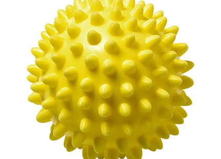 Stressabbau Massageball Igel-Design - Stimulierend, Gelb, Therapie- & Entspannungsball TK Gruppe® Grosshandel 