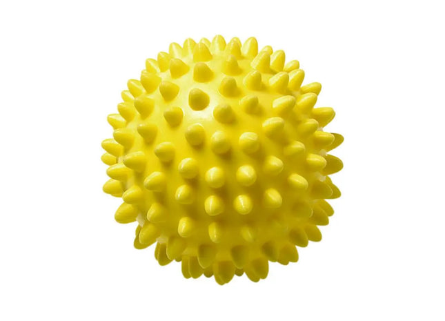 Stressabbau Massageball Igel-Design - Stimulierend, Gelb, Therapie- & Entspannungsball TK Gruppe® Grosshandel 
