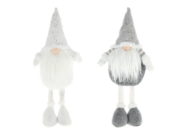 Strick-Wichtel, 2er-Set, Große Weihnachtsfiguren, 45cm Hoch TK Gruppe® Grosshandel 