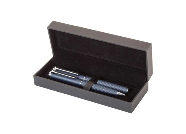 Stripo Schreibgeräteset - Dunkelblau Elegantes und hochwertiges Stifteset TK Gruppe® Grosshandel 