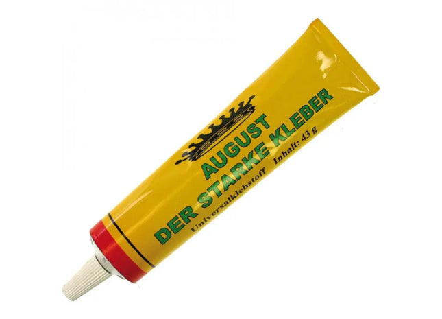Strong August Universalkleber, 43g, Kraftvoller Alleskleber für Vielfältige Anwendungen TK Gruppe® Grosshandel 