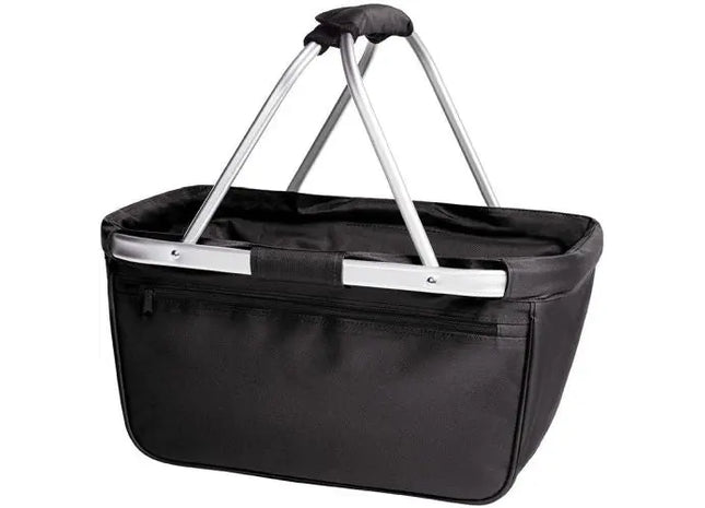 Stylischer Shopper BASKET in Schwarz für trendbewusste Käufer TK Gruppe® Grosshandel 