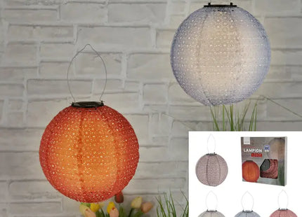 Stylish Solar-Powered LED Lanterns: Dark, 4-Pack, Approx. 25cmD - SEO-Enhanced Listing for Maximum Visibility TK Gruppe® Grosshandel 