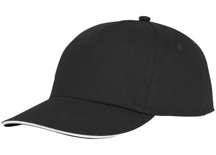Styx Cap mit 5 Segmenten und Sandwichschirm – Moderne Kappe mit kontrastreichem Schirm TK Gruppe® Grosshandel 