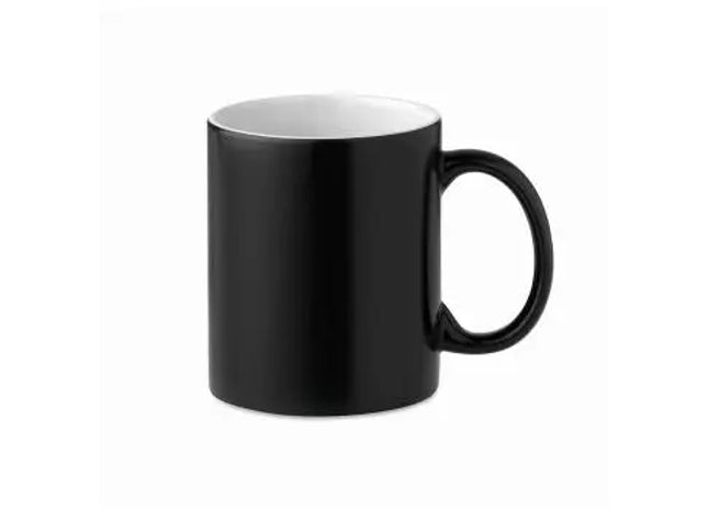 SubliDark Kaffeebecher 300 ml in Tiefschwarz – Ideal für Sublimationsdruck TK Gruppe® Grosshandel 