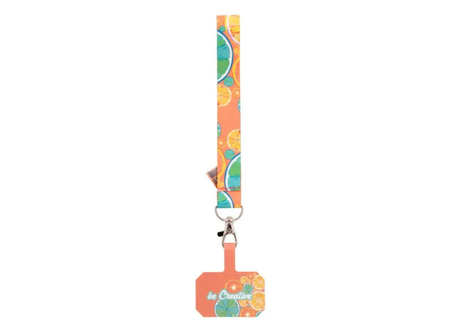 SuboFox Mobile RPET Handyhalter-Handgelenkband – Reinweiß TK Gruppe® Grosshandel 