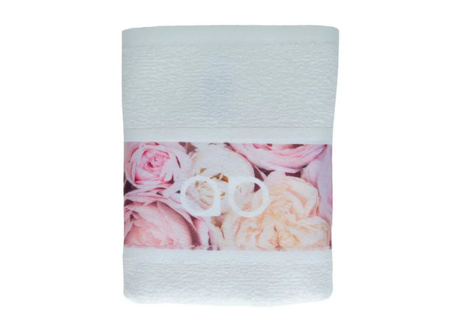 Subowel S Handtuch mit Sublimationsdruck - Weiß: Weich, Saugfähig, Personalisierbar TK Gruppe® Grosshandel 