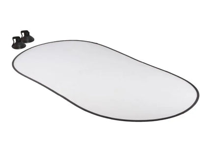 Subowind Bedruckte Sonnenblende in Weiß, UV-Schutz TK Gruppe® Grosshandel 