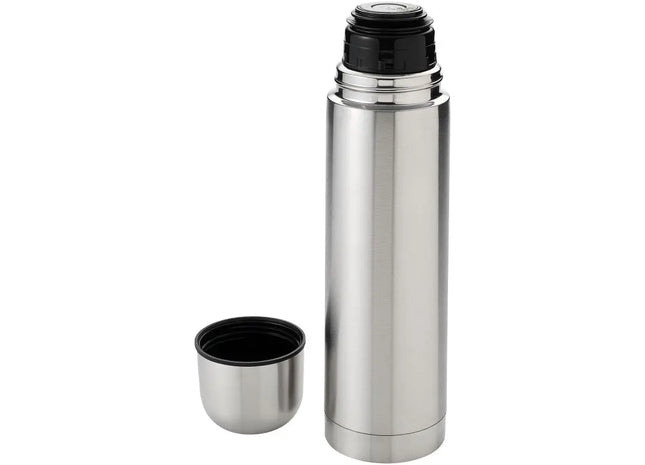Sullivan 750 ml Isolierflasche – Hochwertige silberne Thermoflasche für unterwegs TK Gruppe® Grosshandel 