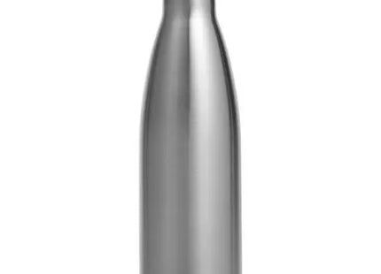 Sumatra Edelstahl-Trinkflasche - Klassisches Silber, 650 ml TK Gruppe® Grosshandel 